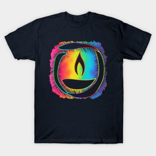 Rainbow Ribbon Chalice T-Shirt